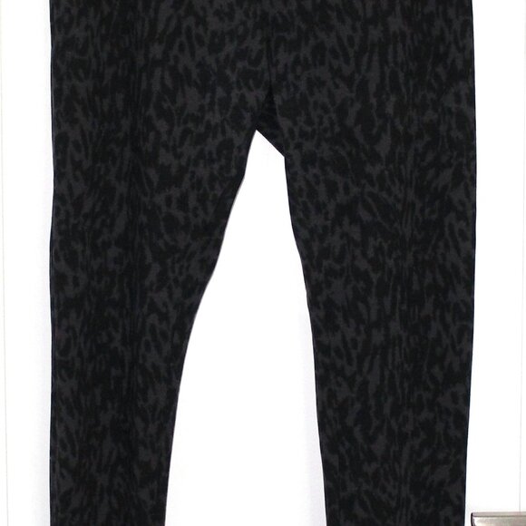 Belle Gray by Lisa Rinna Printed Ponte Knit Leggings A235572 Size M - Picture 2 of 5